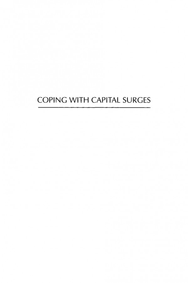Coping With Capital Surges The Return Of Finance To Latin America Ricardo Ffrench Davis Editor Stephany Griffith Jones Editor
