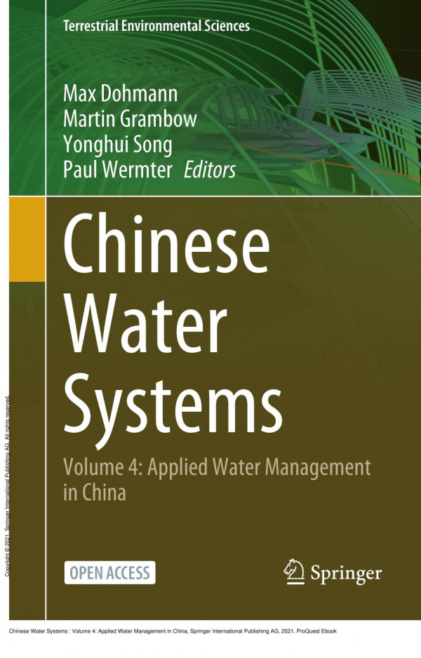 Chinese Water Systems Volume 4 Applied Water Management In China 1st Edition Max Dohmann