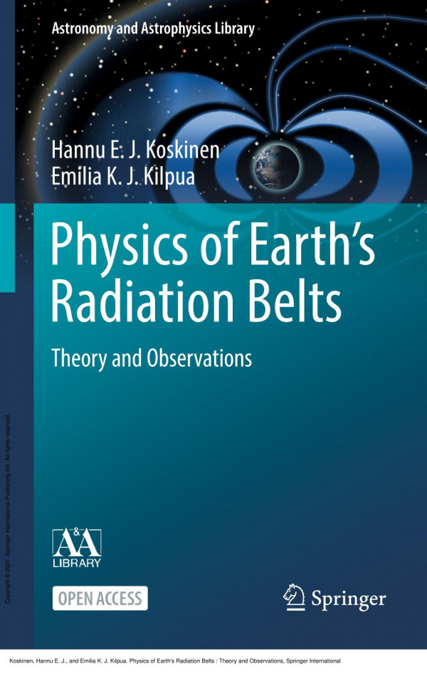 Physics Of Earths Radiation Belts Theory And Observations 1st Edition Hannu E J Koskinen