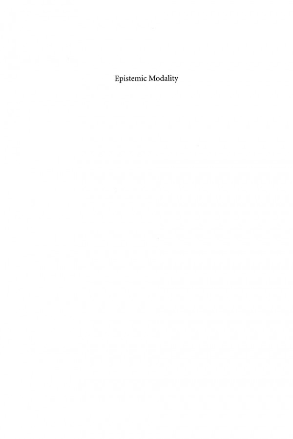Epistemic Modality Functional Properties And The Italian System 1st Edition Paola Pietrandrea
