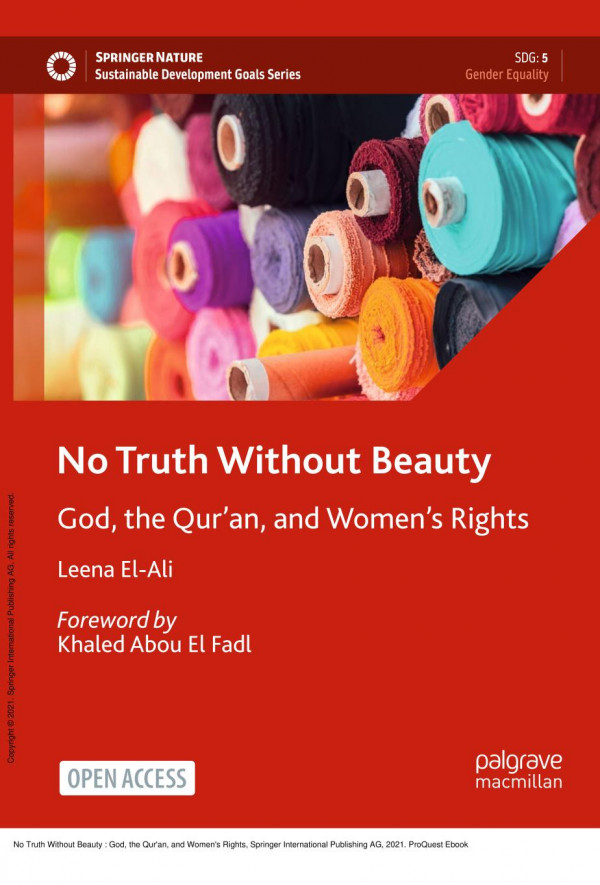 No Truth Without Beauty God The Quran And Womens Rights 1st Edition Leena Elali