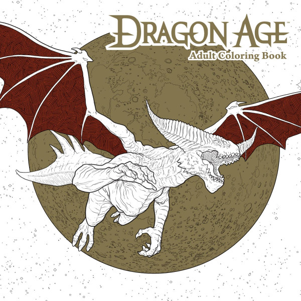 Dragon Age Adult Coloring Book 1st Edition Bioware
