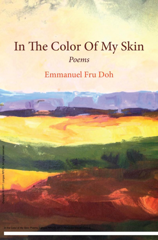 In The Color Of My Skin Poems 1st Edition Fru Doh