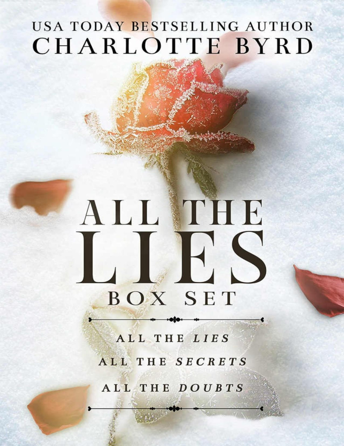 All The Lies Box Set Complete Series Books 13 Charlotte Byrd