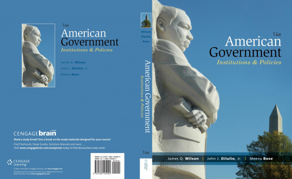 American Government Institutions Policies 14th Edition James Q Wilson