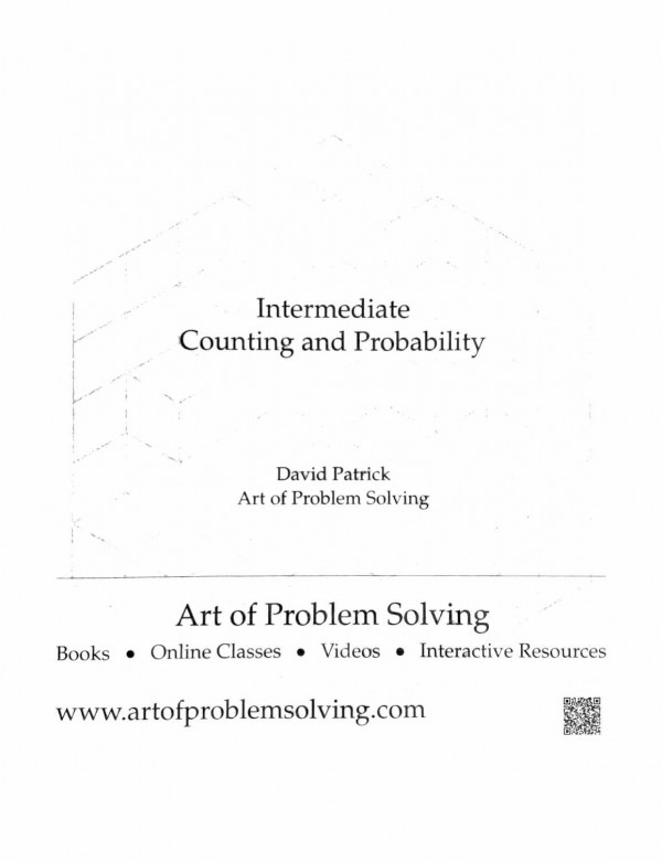 Intermediate Counting And Probability David Patrick
