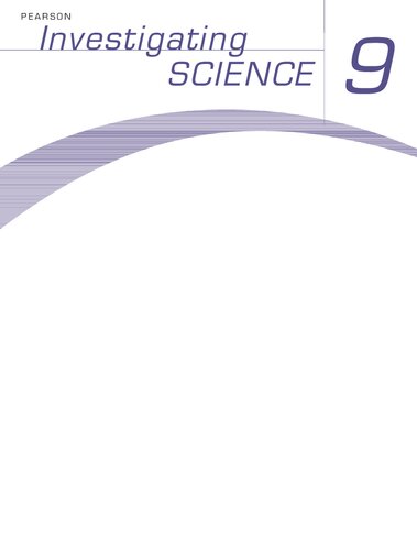 Investigating Science 9 Lionel Sandner