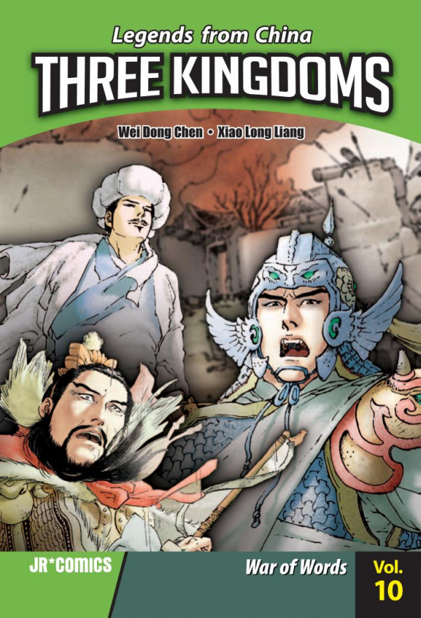 Three Kingdoms Volume 10 War Of Words 1st Edition Wei Dong Chen Xiao Long Liang