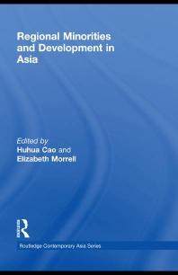 Regional Minorities And Development In Asia 1st Edition Huhua Cao Elizabeth Morrell