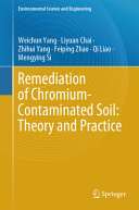 Remediation Of Chromiumcontaminated Soil Theory And Practice 1st Edition Weichun Yang
