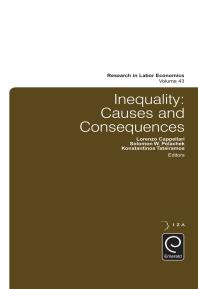Inequality Causes And Consequences Solomon W Polachek Konstantinos Tatsiramos Lorenzo Cappellari