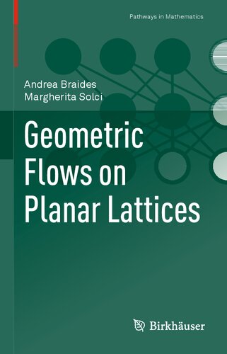 Geometric Flows On Planar Lattices Pathways In Mathematics Andrea Braides