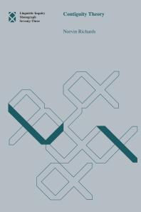 Contiguity Theory 1st Edition Norvin Richards Samuel Jay Keyser