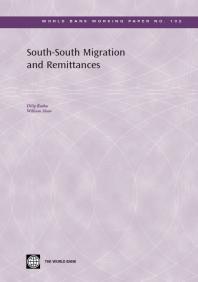 Southsouth Migration And Remittances 1st Edition Dilip Ratha William Shaw World Bank Staff