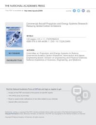 Commercial Aircraft Propulsion And Energy Systems Research Reducing Global Carbon Emissions 1st Edition And Medicine Engineering National Academies Of Sciences Division On Engineering And Physical Sciences Aeronautics And Space Engineering Board Committee On Propulsion And Energy Systems To Reduce Commercial Aviation Carbon Emissions