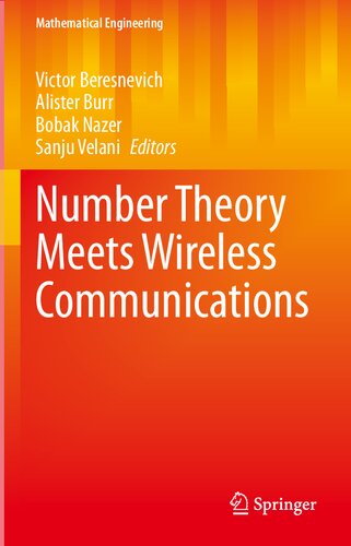 Number Theory Meets Wireless Communications 1st Ed 2020 Victor Beresnevich