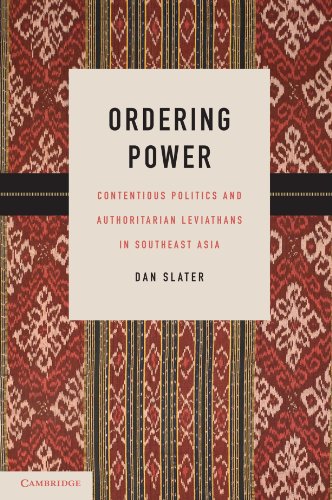 Ordering Power Contentious Politics And Authoritarian Leviathans In Southeast Asia Dan Slater