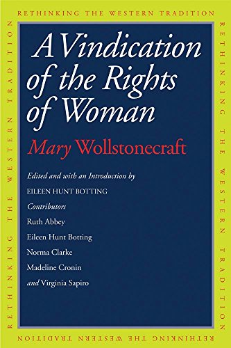 A Vindication Of The Rights Of Woman Mary Wollstonecraft Eileen Hunt Botting