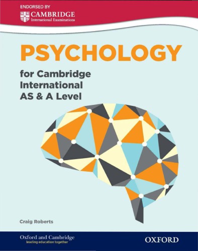 Psychology For Cambridge International As A Level Craig Roberts