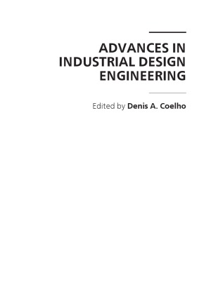 Advances In Industrial Design Engineering Denis A Coelho