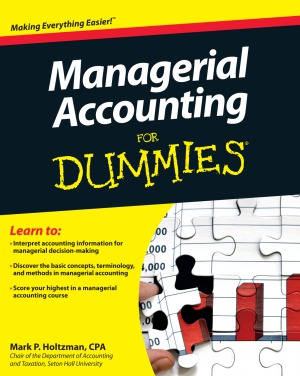 Managerial Accounting For Dummies Holtzman Mp