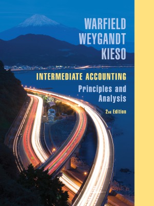 Intermediate Accounting Principles And Analysis Terry D Warfield