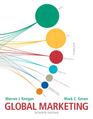 Global Marketing 7th Edition Warren J Keegan Mark Green