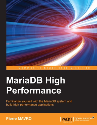 Mariadb High Performance Pierre Mavro