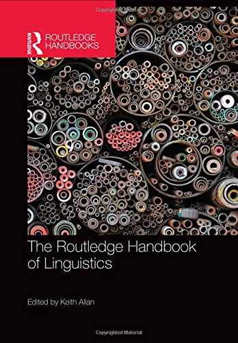 The Routledge Handbook Of Linguistics Keith Allan