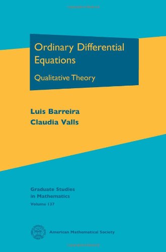Ordinary Differential Equations Qualitative Theory Luis Barreira