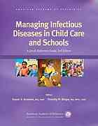 Managing Infectious Diseases In Child Care And Schools A Quick Reference Guide 3rd Ed Aronson