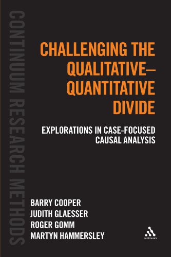 Challenging The Qualitativequantitative Divide Explorations In Casefocused Causal Analysis 1st Edition Barry Cooper