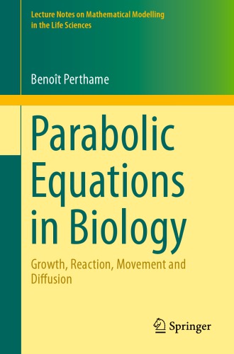 Parabolic Equations In Biology Springer Benoit Perthame