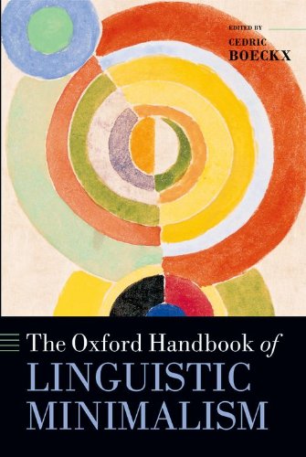 The Oxford Handbook Of Linguistic Minimalism 1st Edition Cedric Boeckx