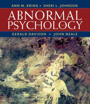 Abnormal Psychology 12th Edition Ann M Kring Sheri L Johnson