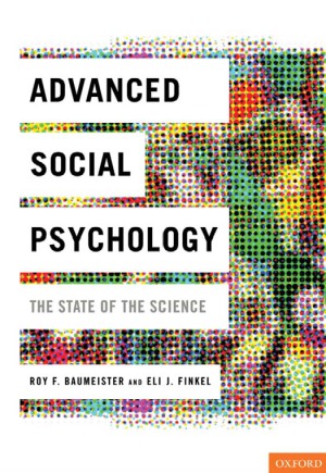 Advanced Social Psychology The State Of The Science Roy F Baumeister