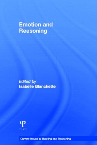 Emotion And Reasoning 1st Edition Isabelle Blanchette