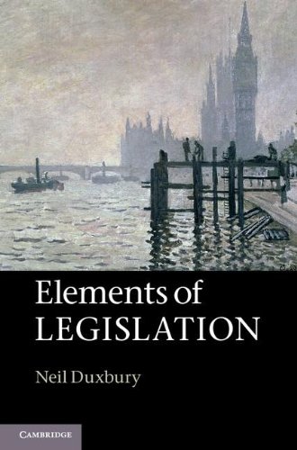 Elements Of Legislation Neil Duxbury