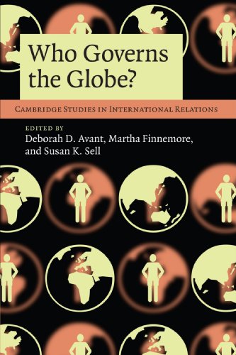 Who Governs The Globe 1st Edition Deborah D Avant Martha Finnemore