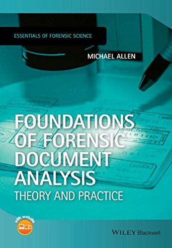 Foundations Of Forensic Document Analysis Theory And Practice 1st Edition Michael J Allen