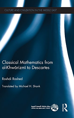 Classical Mathematics From Alkhwarizmi To Descartes 1st Edition Roshdi Rashed