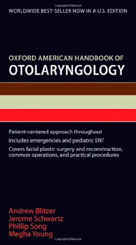 Oxford American Handbook Of Otolaryngology 1st Edition Andrew Blitzer