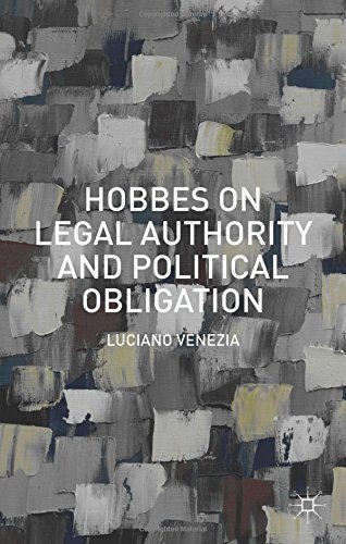 Hobbes On Legal Authority And Political Obligation Luciano Venezia