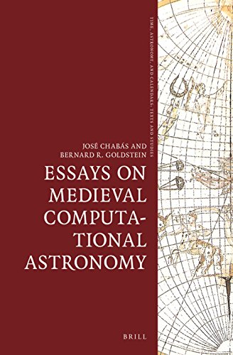 Essays On Medieval Computational Astronomy Jose Chabas Bergon