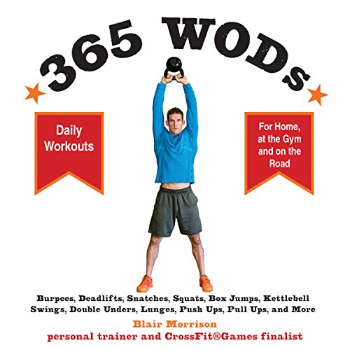 365 Wods Burpees Deadlifts Snatches Squats Box Jumps Situps Kettlebell Swings Double Unders Lunges Pushups Pullups And More 1st Edition Blair Morrison