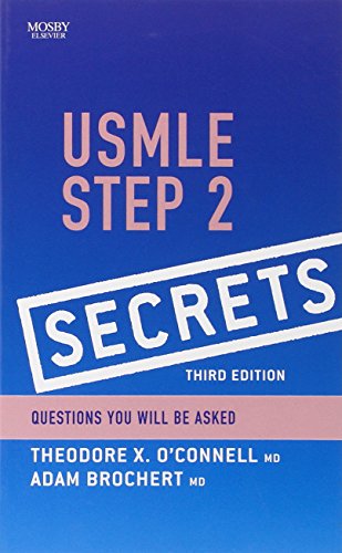 Usmle Step 2 Secrets 3rd Edition 3rd Theodore X Oconnell Adam Brochert
