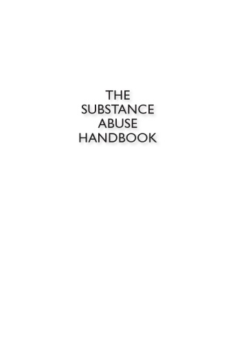 The Substance Abuse Handbook 2nd Pedro Ruiz Eric C Strain Eds