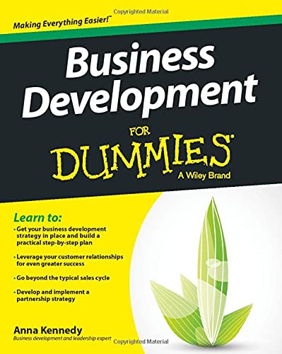 Business Development For Dummies 1st Edition Anna Kennedy