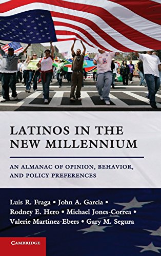 Latinos In The New Millennium An Almanac Of Opinion Behavior And Policy Preferences Luis R Fraga
