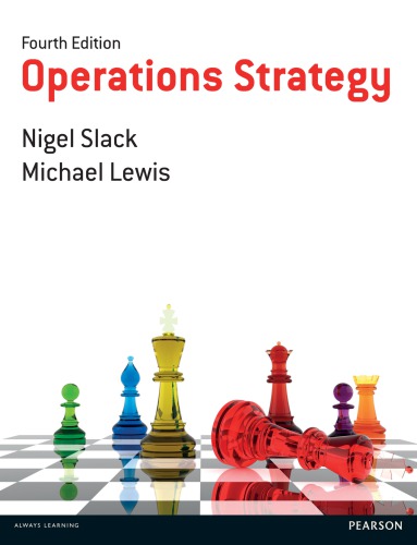 Operations Strategy 4th Slack Lewis